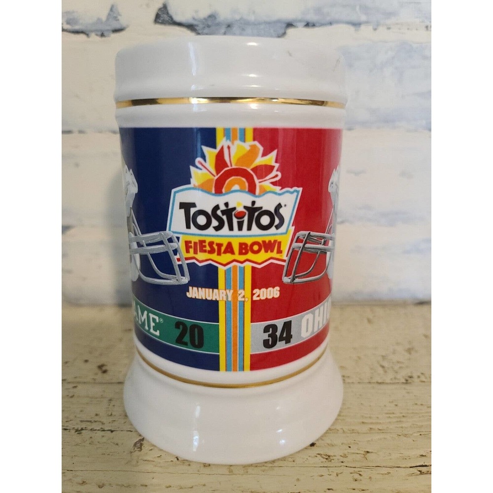 2006 Fiesta Bowl Ohio State Buckeyes vs Notre Dame College Football MUG STEIN